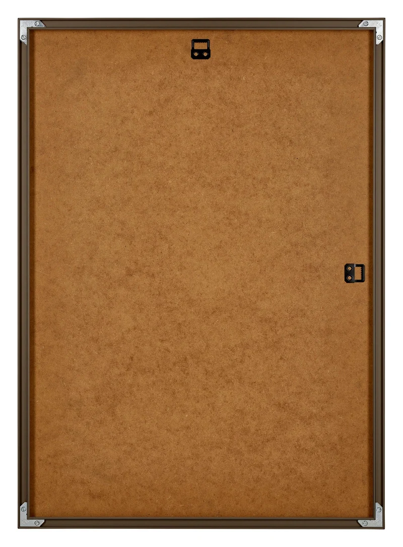 Bilderrahmen 20x28 cm - Nussbaum Struktur - Aluminium - New York