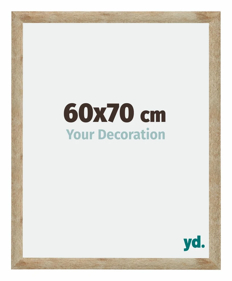 Bilderrahmen 60x70 cm - Gold - MDF - Catania