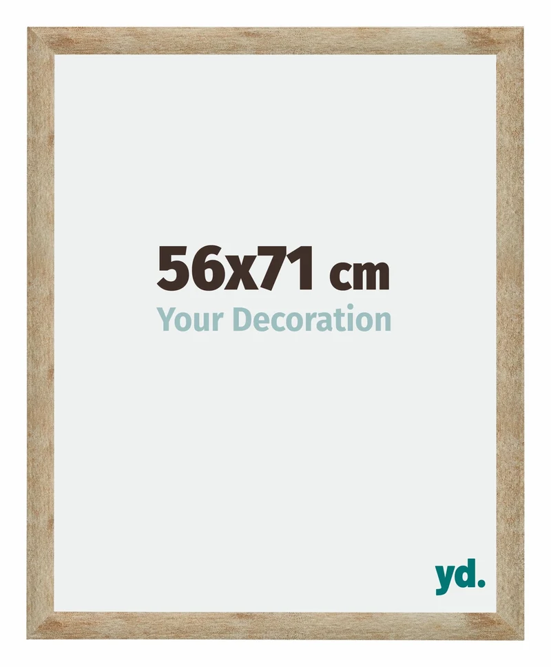 Bilderrahmen 56x71 cm - Gold - MDF - Catania
