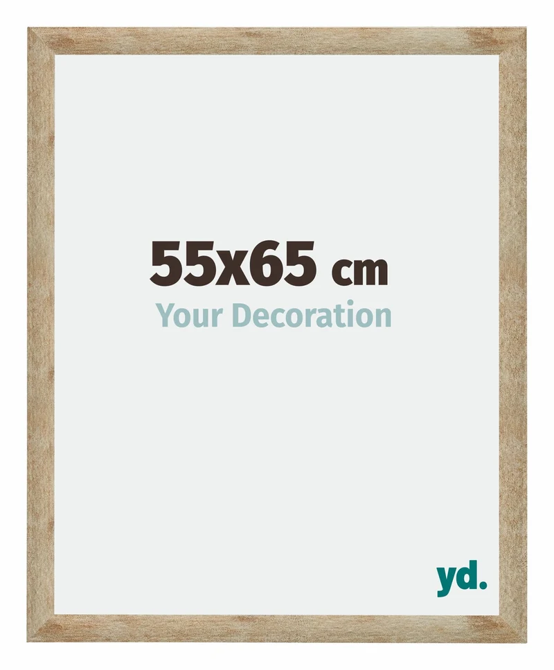 Bilderrahmen 55x65 cm - Gold - MDF - Catania