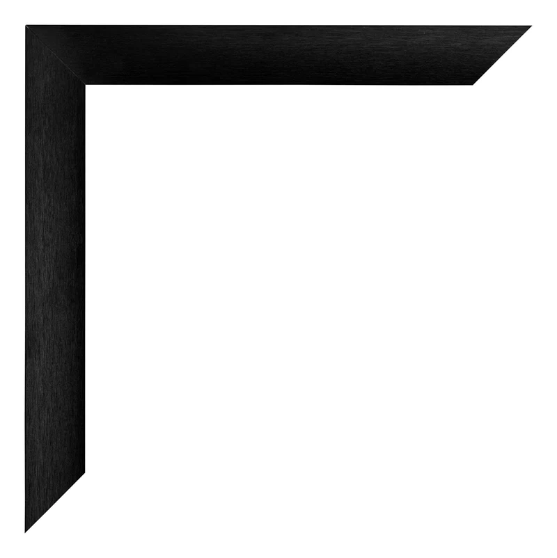 Bilderrahmen 20x25 cm - Schwarz Gebürstet - Aluminium - Tucson