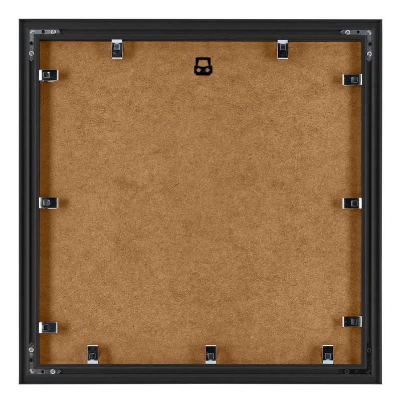 Bilderrahmen 20x20 cm - Schwarz Gebürstet - Aluminium - Tucson