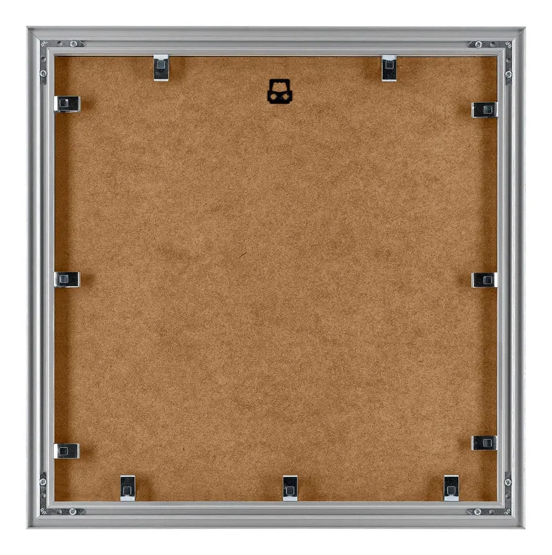 Bilderrahmen 70x70 cm - Silber Gebürstet - Aluminium - Tucson