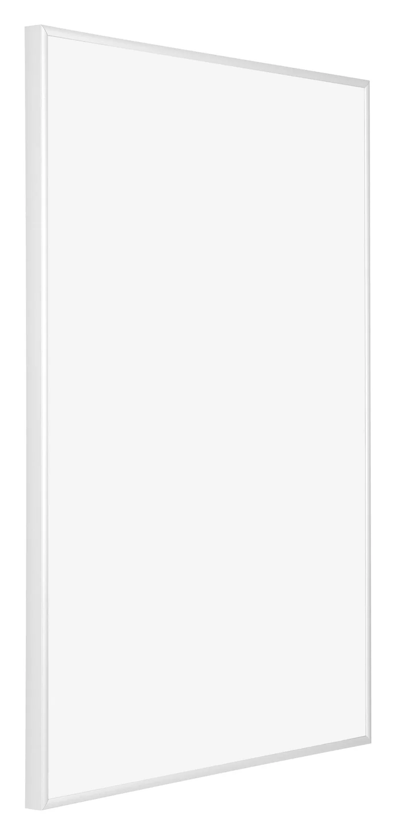 Bilderrahmen 25x35 cm - Weiss Hochglanz - Aluminium - Kent