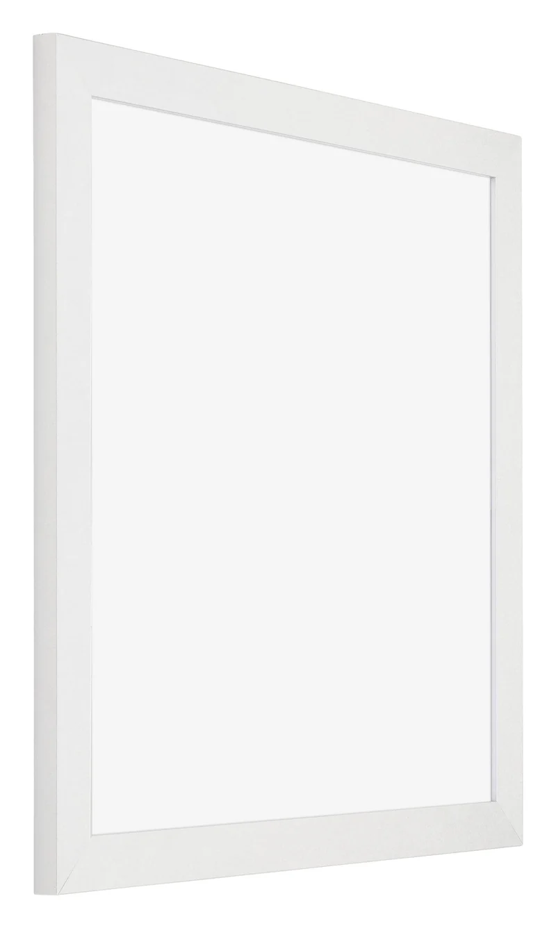 Bilderrahmen 45x45 cm - Weiss Hochglanz - MDF - Mura