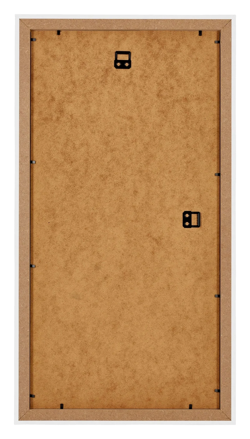 Bilderrahmen 40x70 cm - Weiss Hochglanz - MDF - Mura