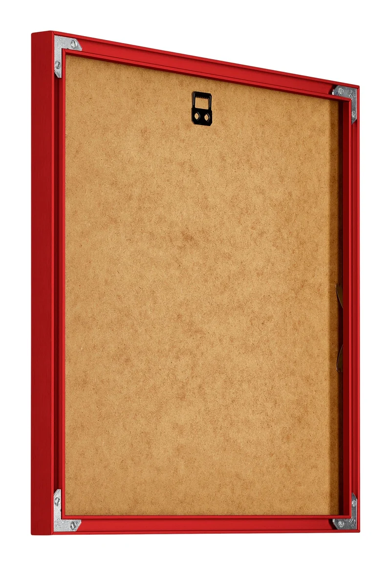 Bilderrahmen 70x70 cm - Ferrari Rot - Aluminium - New York
