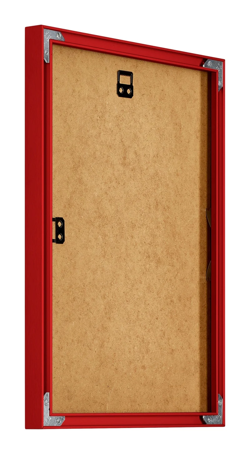 Bilderrahmen 60x80 cm - Ferrari Rot - Aluminium - New York