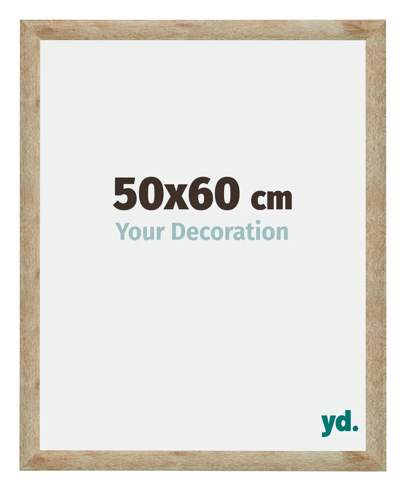 Bilderrahmen 50x60 cm - Gold - MDF - Catania