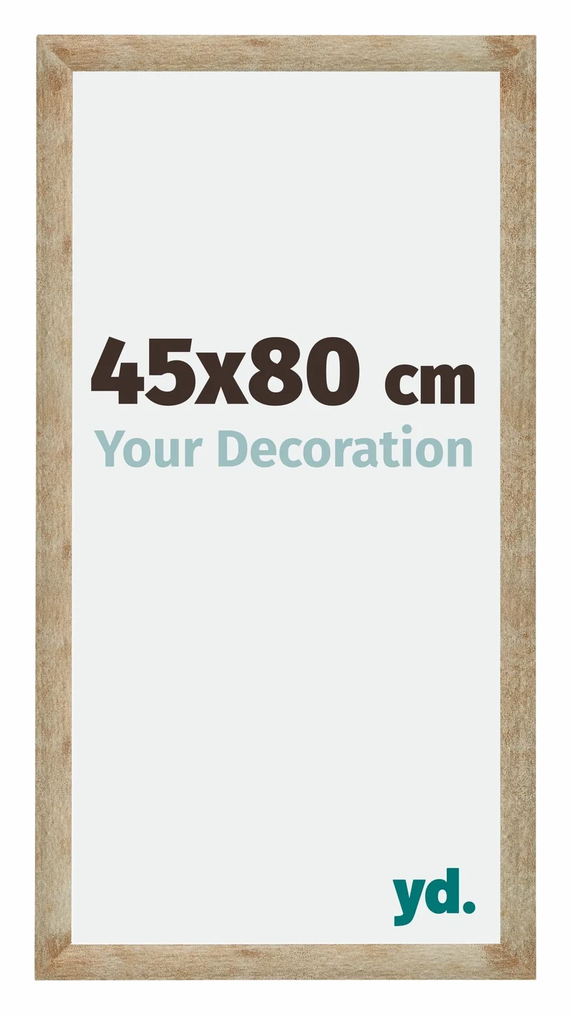 Bilderrahmen 45x80 cm - Gold - MDF - Catania