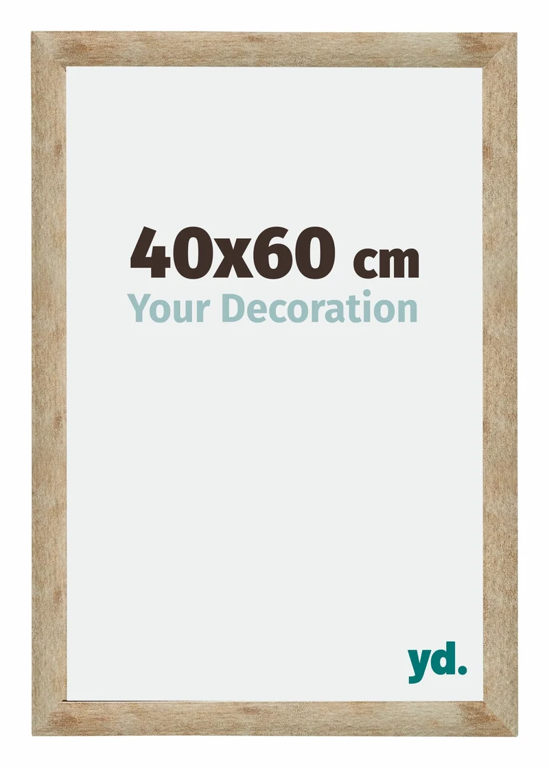 Bilderrahmen 40x60 cm - Gold - MDF - Catania