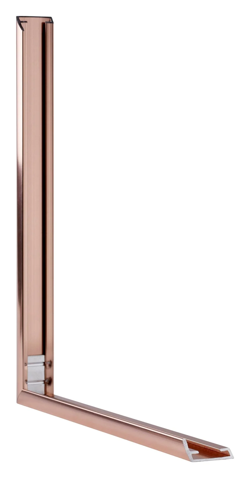 Bilderrahmen 70x100 cm - Kupfer - Aluminium - Kent
