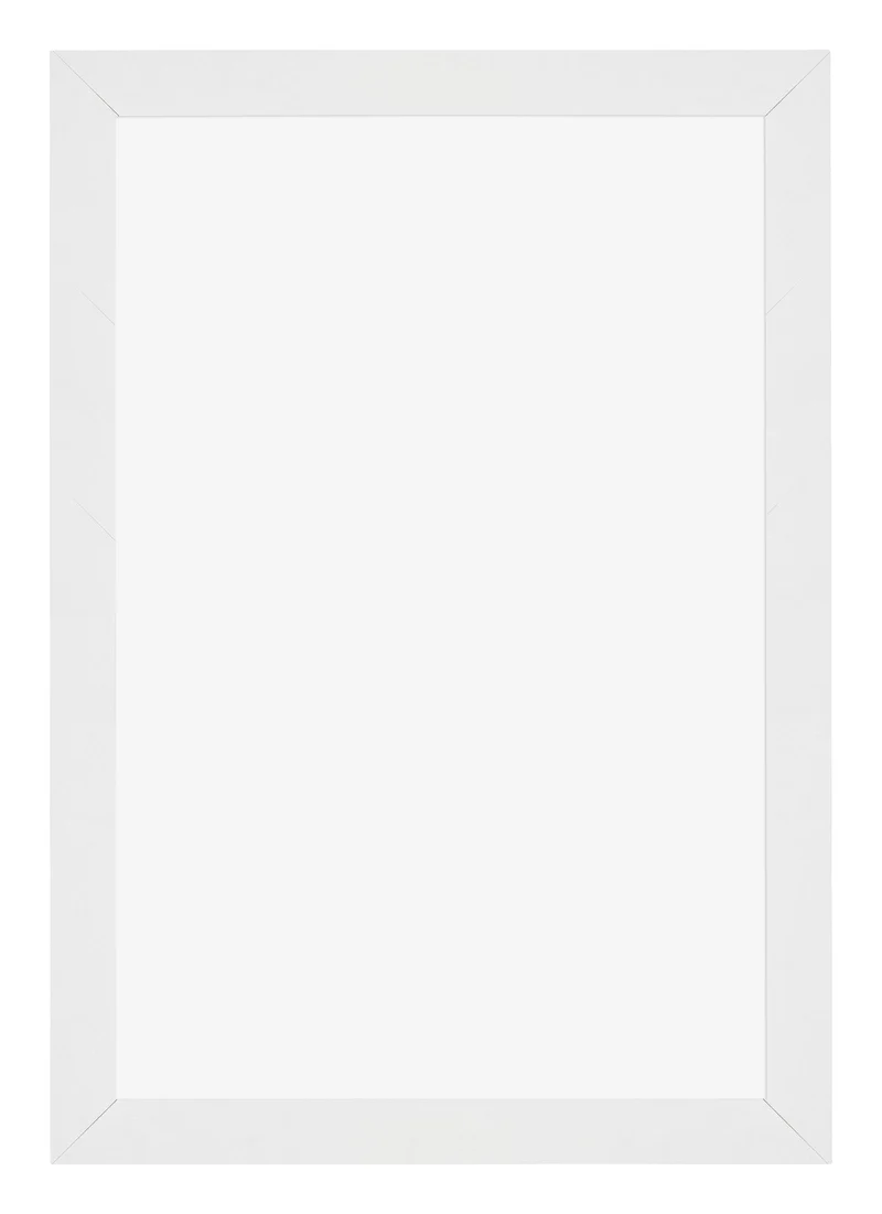 Bilderrahmen 40x60 cm - Weiss Hochglanz - MDF - Mura