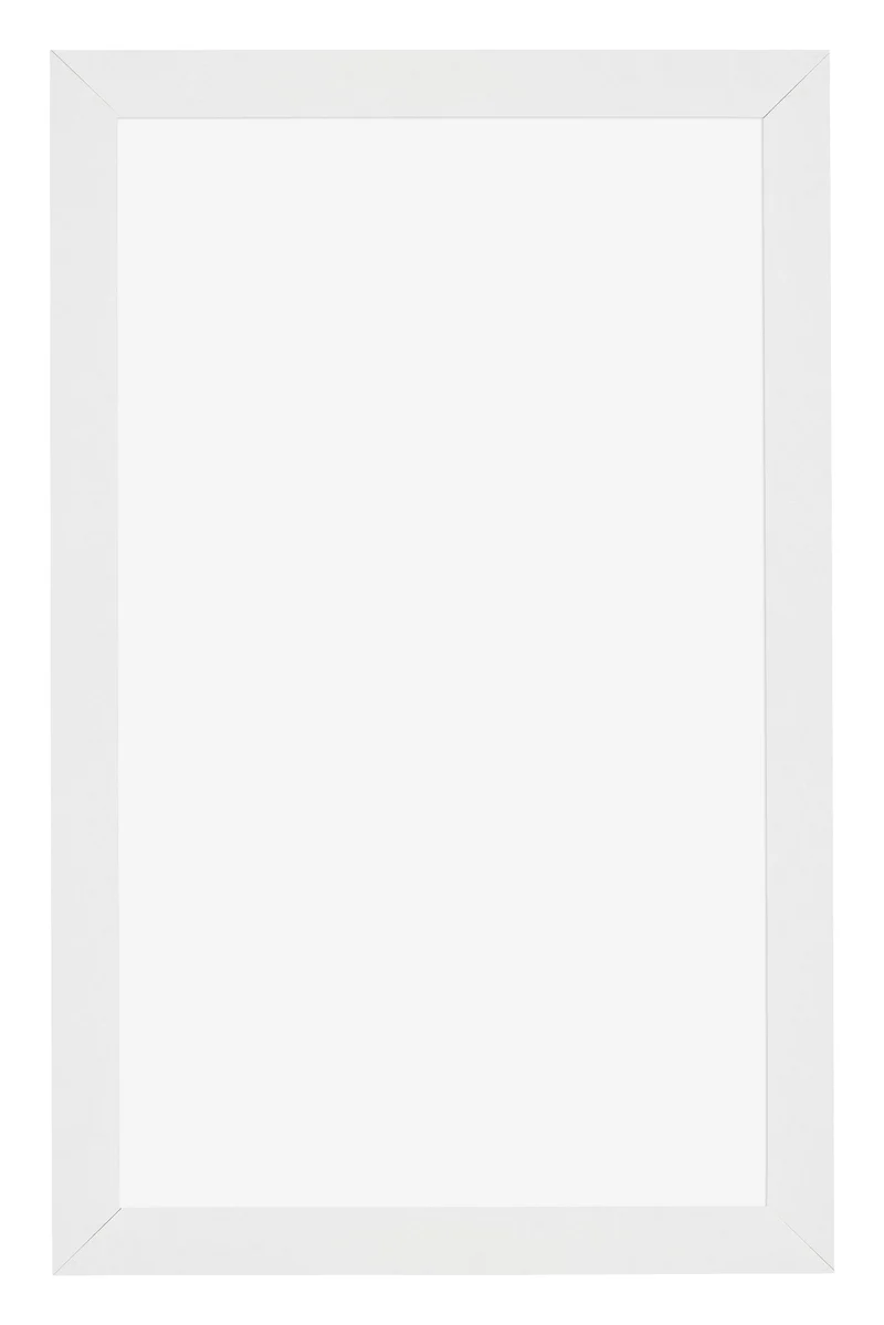 Bilderrahmen 30x50 cm - Weiss Hochglanz - MDF - Mura