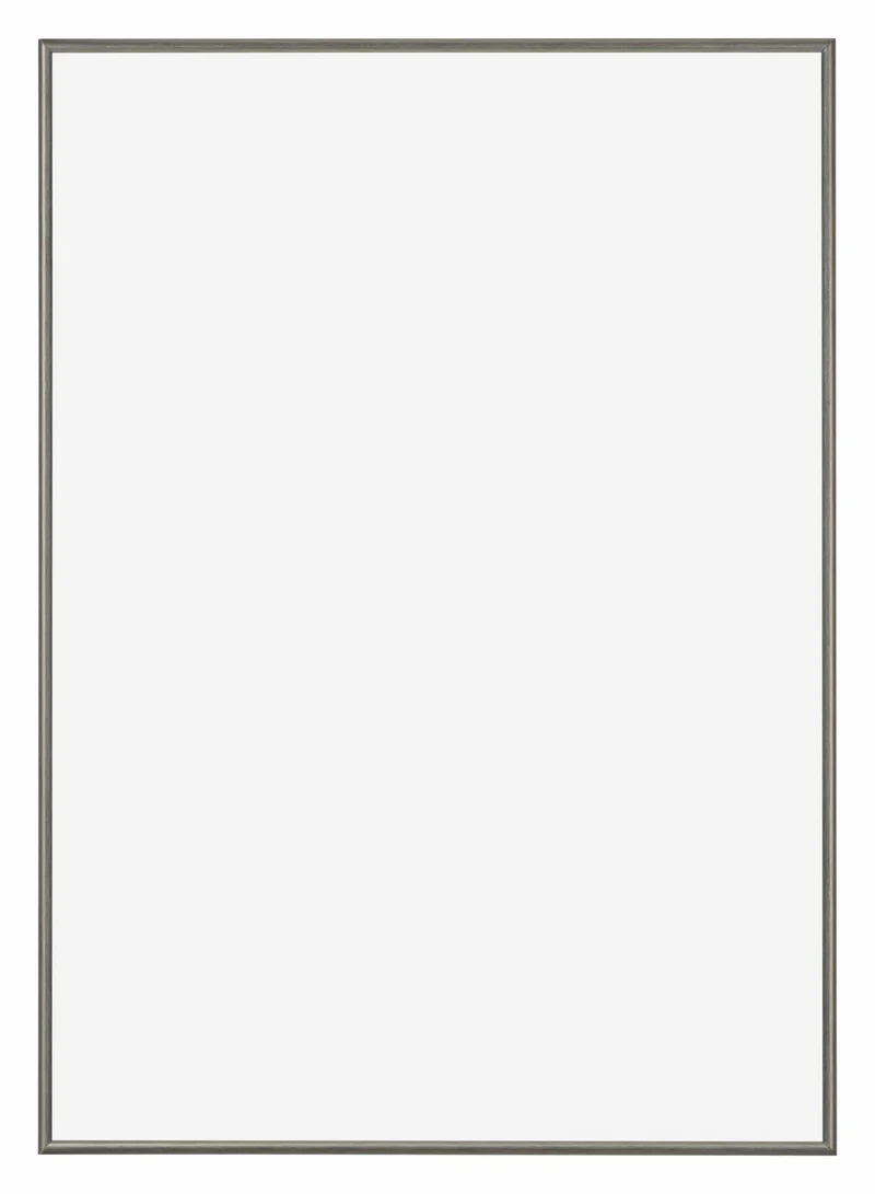 Bilderrahmen A2 - 42x59,4 cm - DIN A2 Mercury Struktur - Aluminium - New York