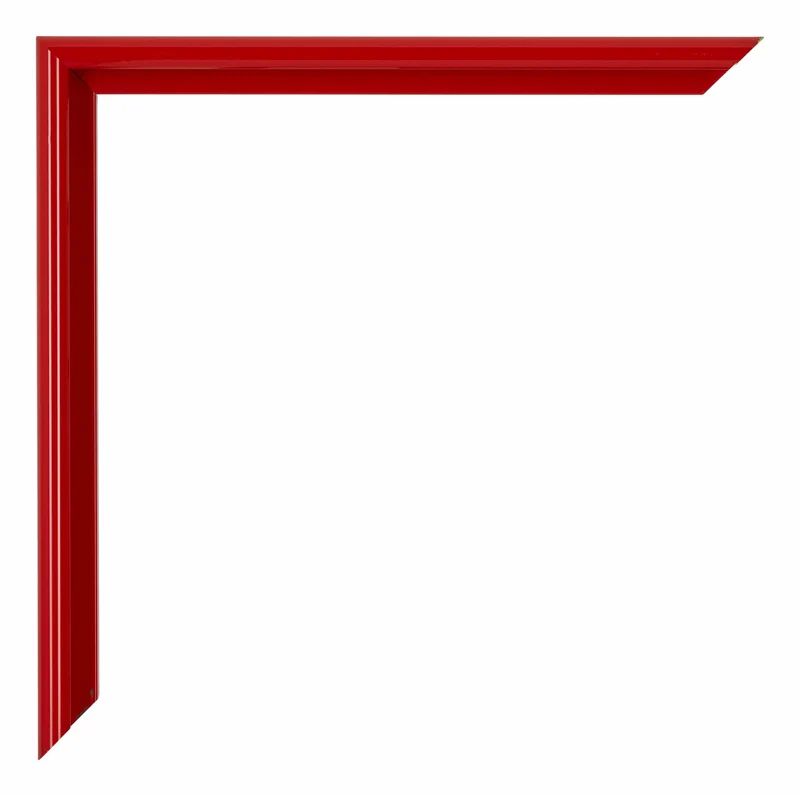 Bilderrahmen 55x65 cm - Ferrari Rot - Aluminium - New York