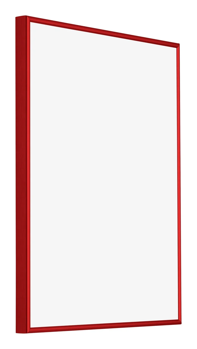 Bilderrahmen 50x65 cm - Ferrari Rot - Aluminium - New York