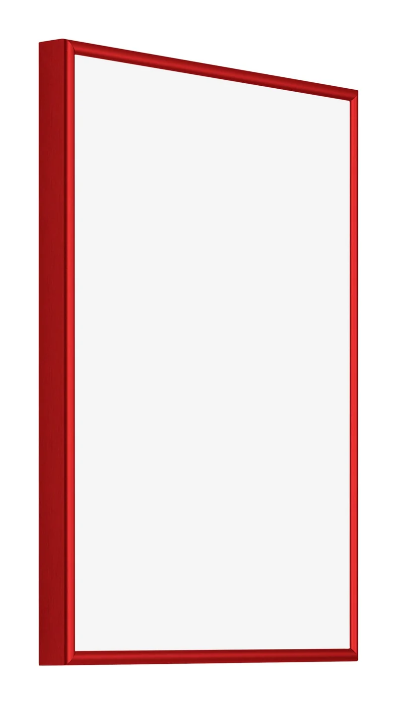 Bilderrahmen 45x60 cm - Ferrari Rot - Aluminium - New York