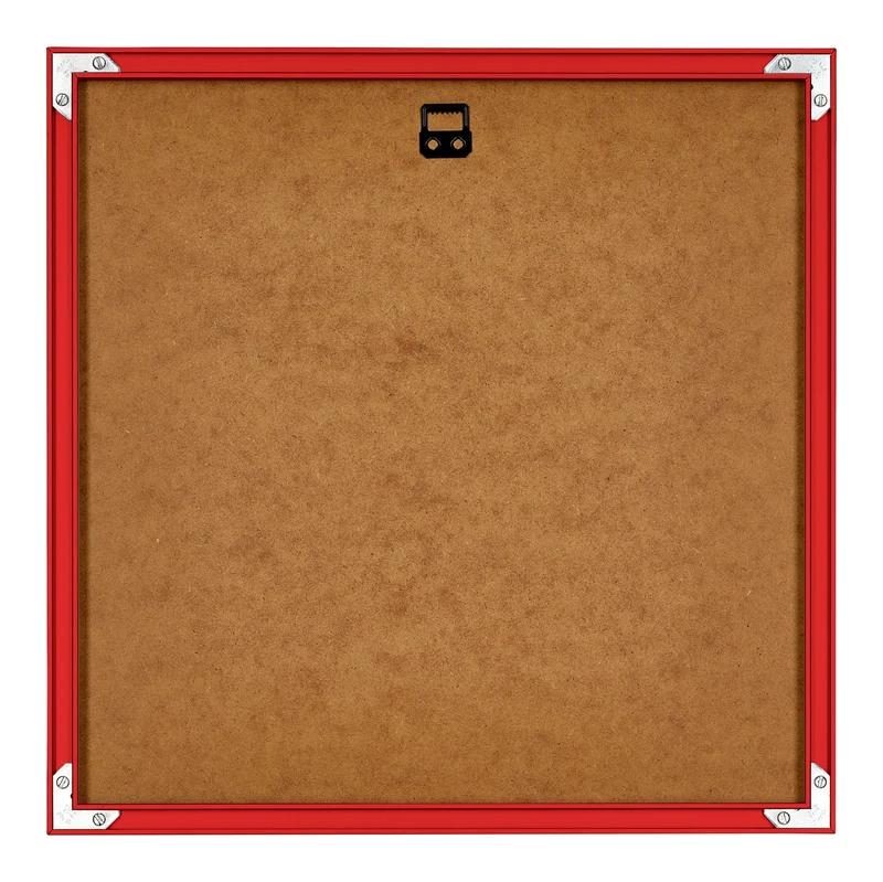 Bilderrahmen 45x45 cm - Ferrari Rot - Aluminium - New York
