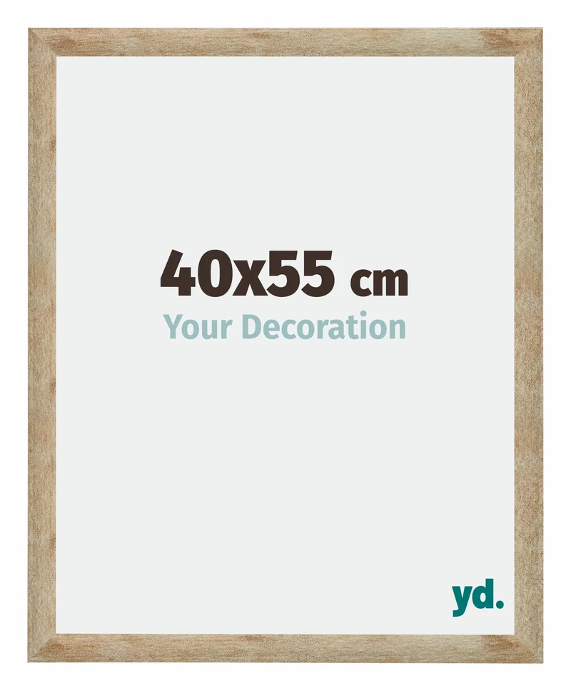 Bilderrahmen 40x55 cm - Gold - MDF - Catania