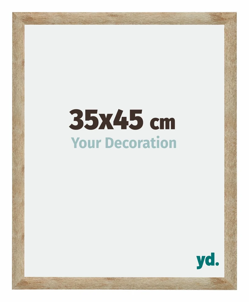 Bilderrahmen 35x45 cm - Gold - MDF - Catania