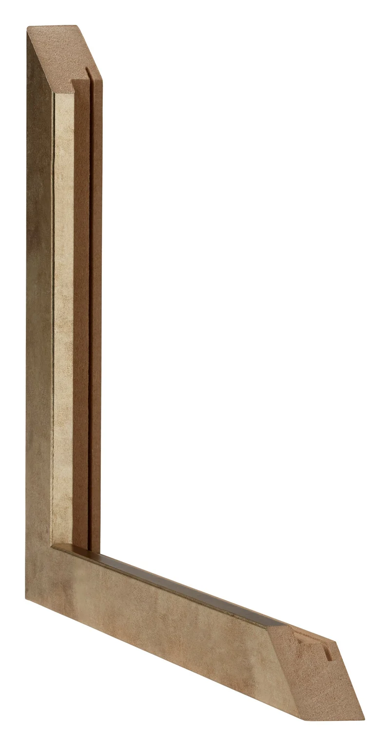 Bilderrahmen 35x35 cm - Gold - MDF - Catania