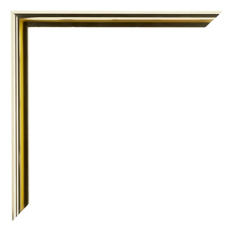 Bilderrahmen 20x20 cm - Goldglanz - Aluminium - New York