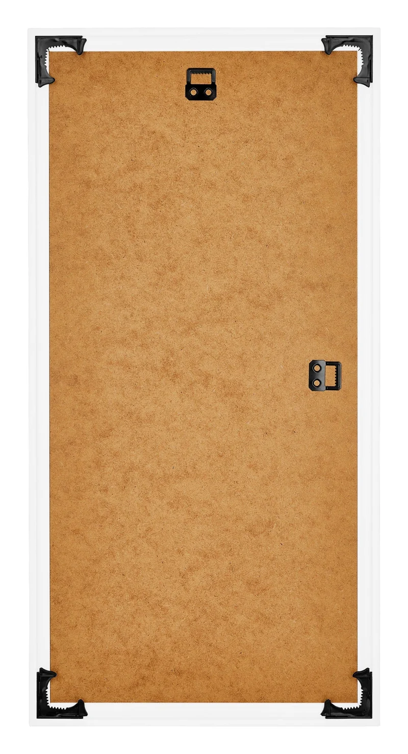 Bilderrahmen 40x70 cm - Weiß Hochglanz - Kunststoff - Evry