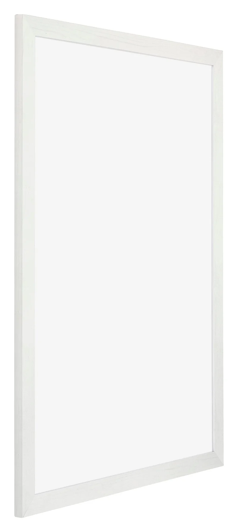 Bilderrahmen 70x100 cm - Weiss Gemasert - MDF - Mura