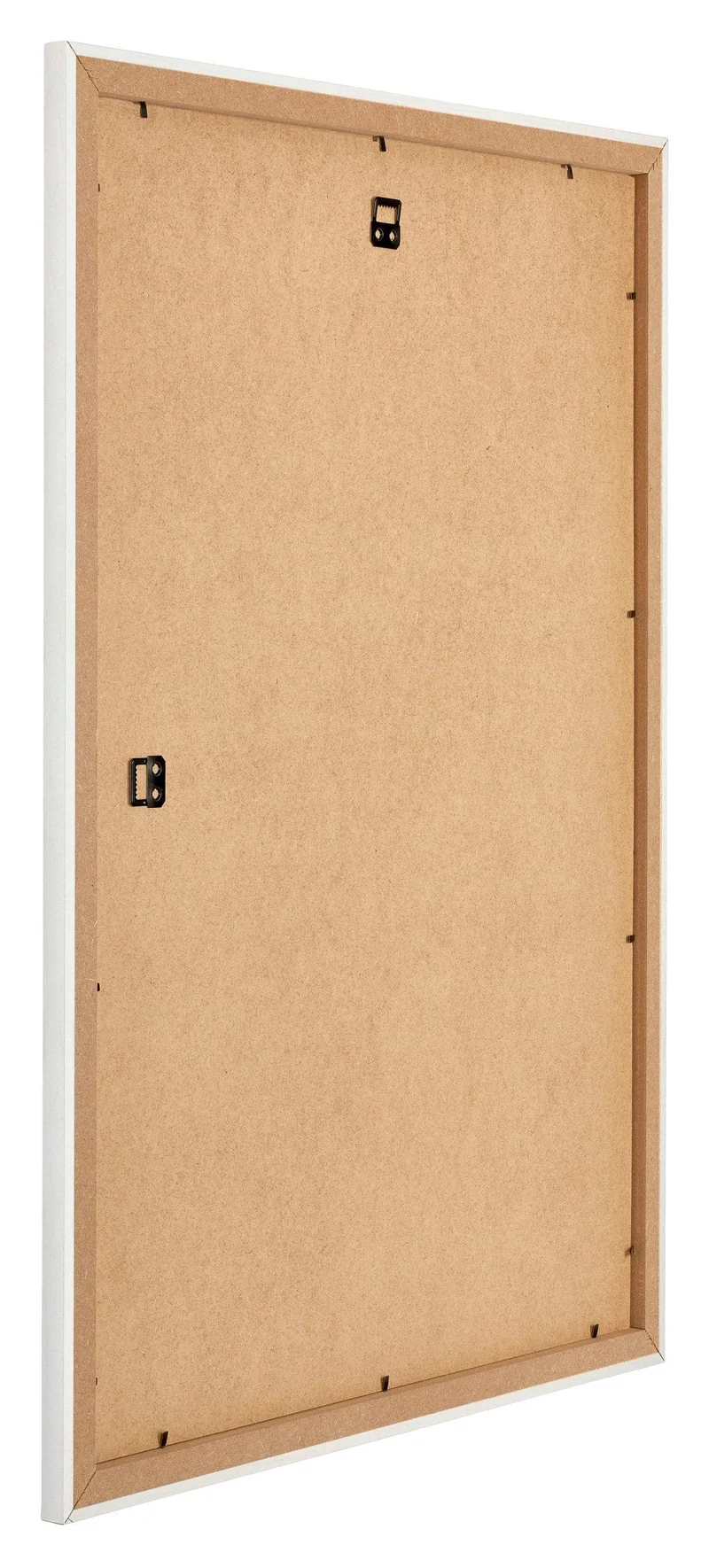 Bilderrahmen 60x84 cm - Weiss Gemasert - MDF - Mura
