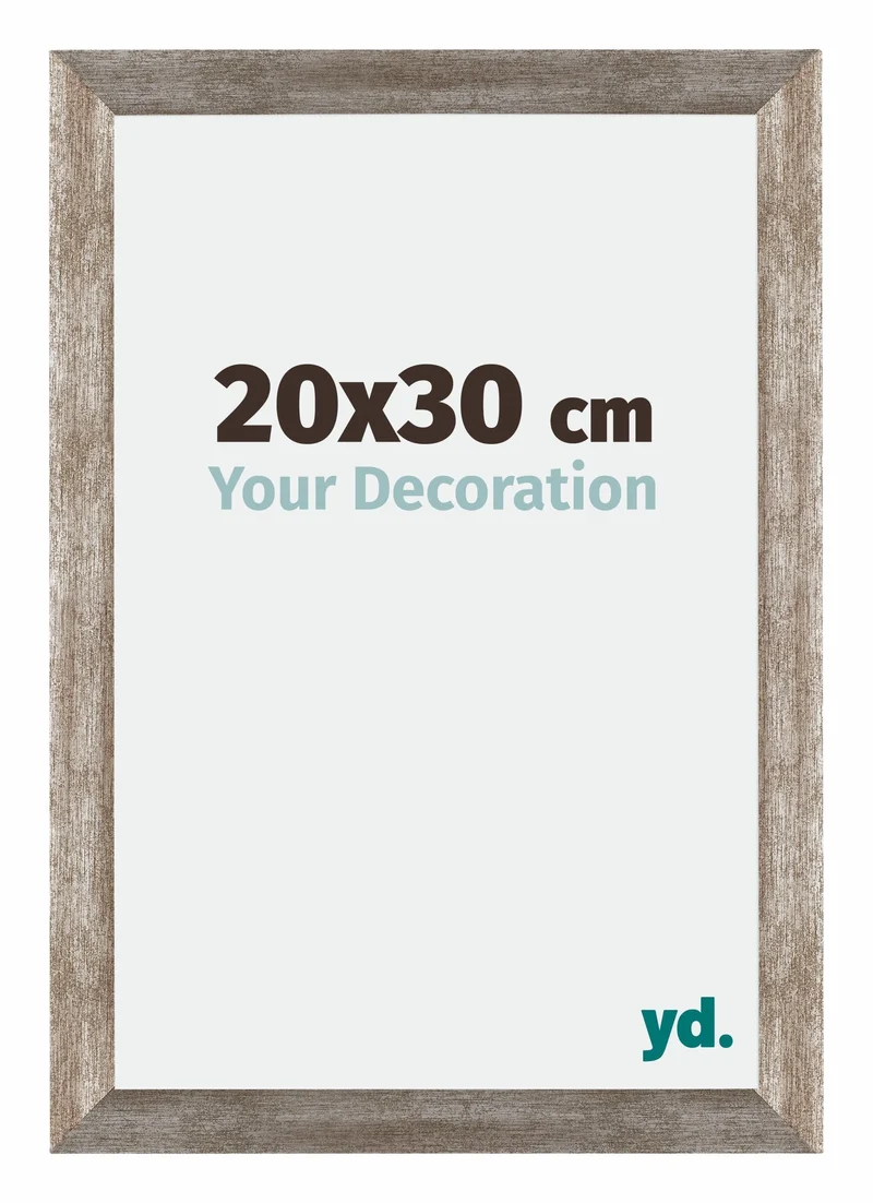 Bilderrahmen 20x30 cm - Metall Vintage - MDF - Mura