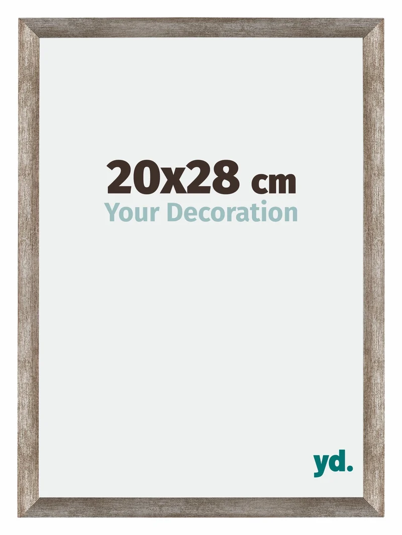 Bilderrahmen 20x28 cm - Metall Vintage - MDF - Mura