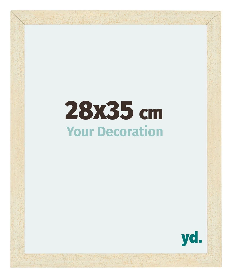 Bilderrahmen 28x35 cm - Sand Gewischt - MDF - Mura