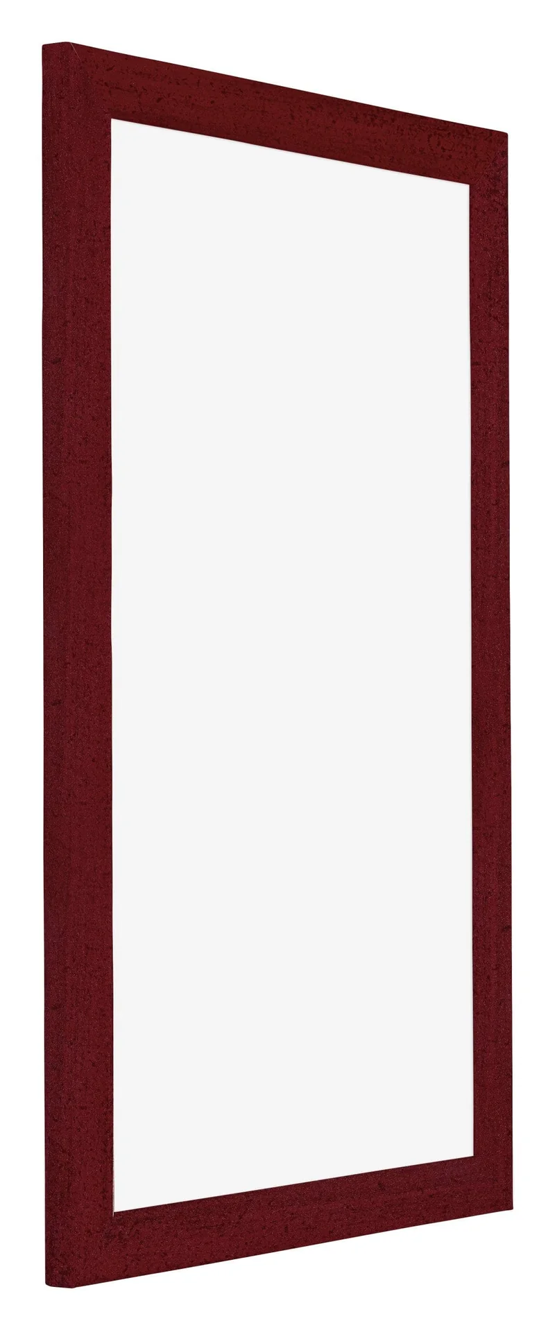 Bilderrahmen 30x50 cm - Weinrot Gewischt - MDF - Mura