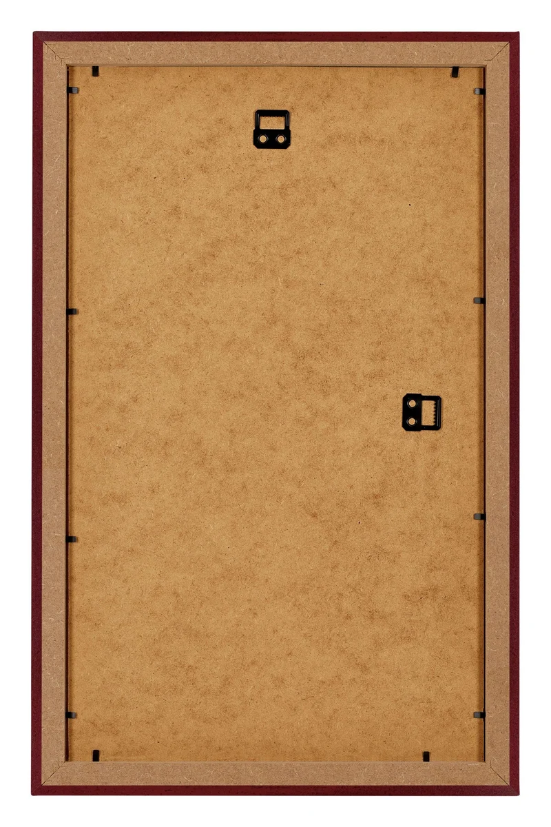 Bilderrahmen 30x50 cm - Weinrot Gewischt - MDF - Mura