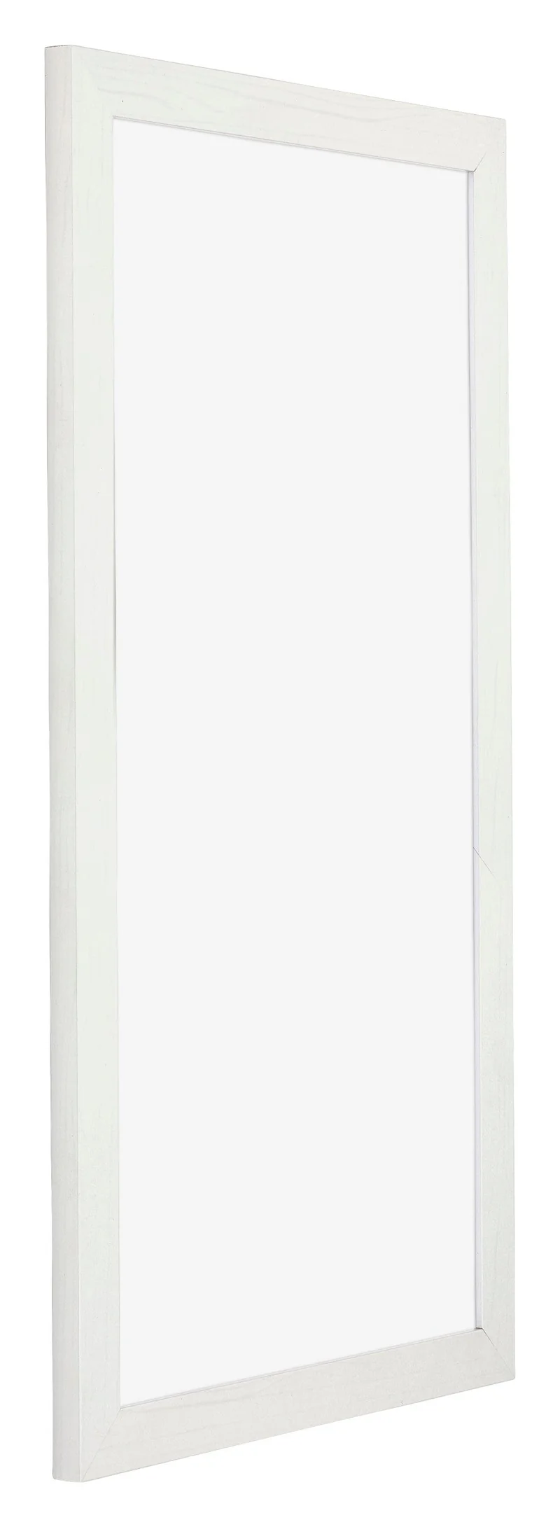 Bilderrahmen 45x80 cm - Weiss Gemasert - MDF - Mura