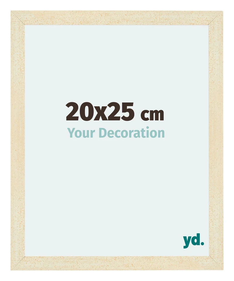 Bilderrahmen 20x25 cm - Sand Gewischt - MDF - Mura