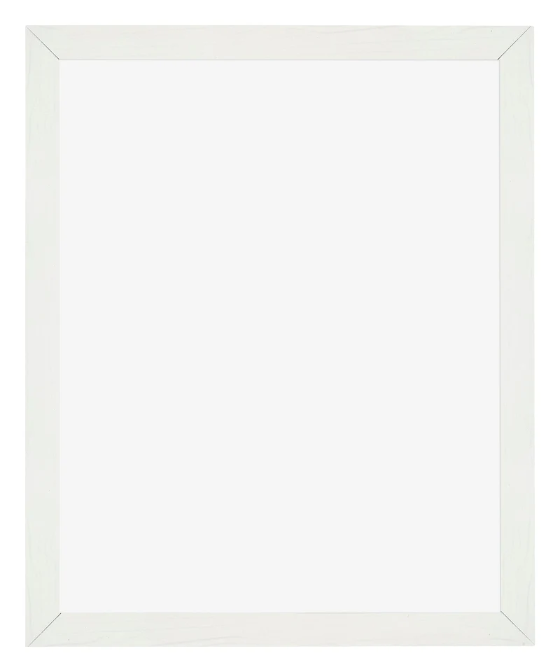 Bilderrahmen 40x55 cm - Weiss Gemasert - MDF - Mura