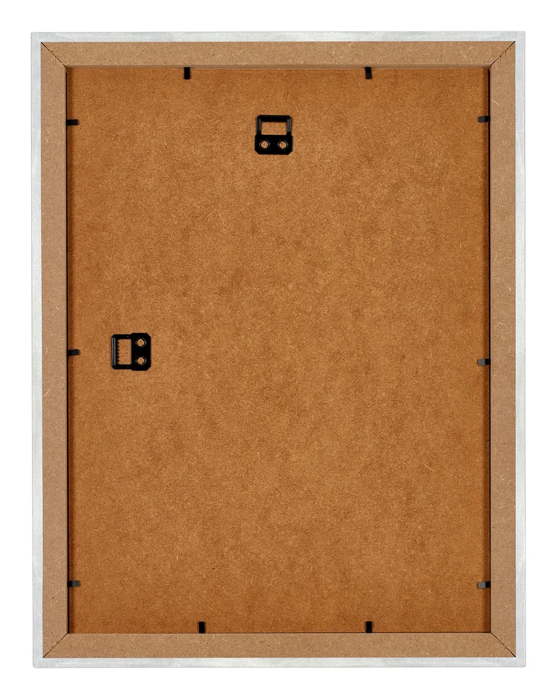 Bilderrahmen 45x60 cm - Silberglanz Vintage - MDF - Mura
