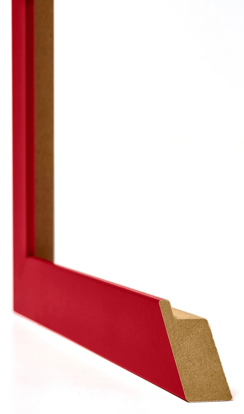 Bilderrahmen 60x84 cm - Rot - MDF - Mura