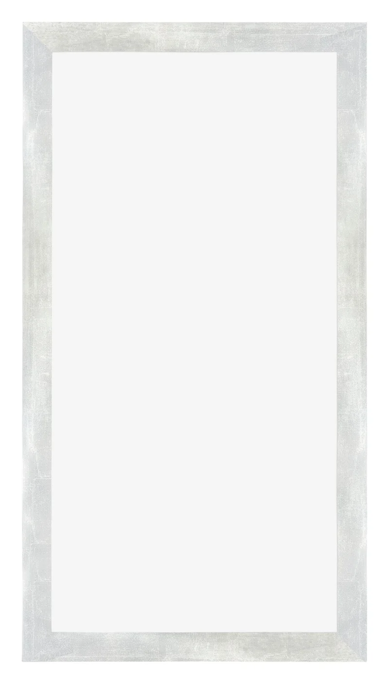 Bilderrahmen 40x80 cm - Silberglanz Vintage - MDF - Mura