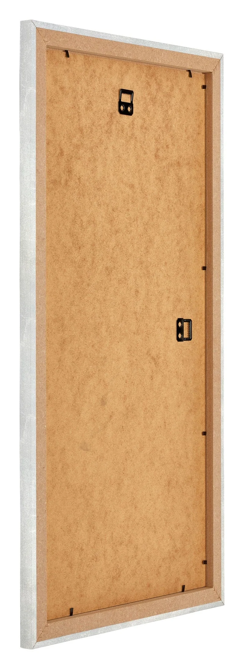 Bilderrahmen 40x80 cm - Silberglanz Vintage - MDF - Mura