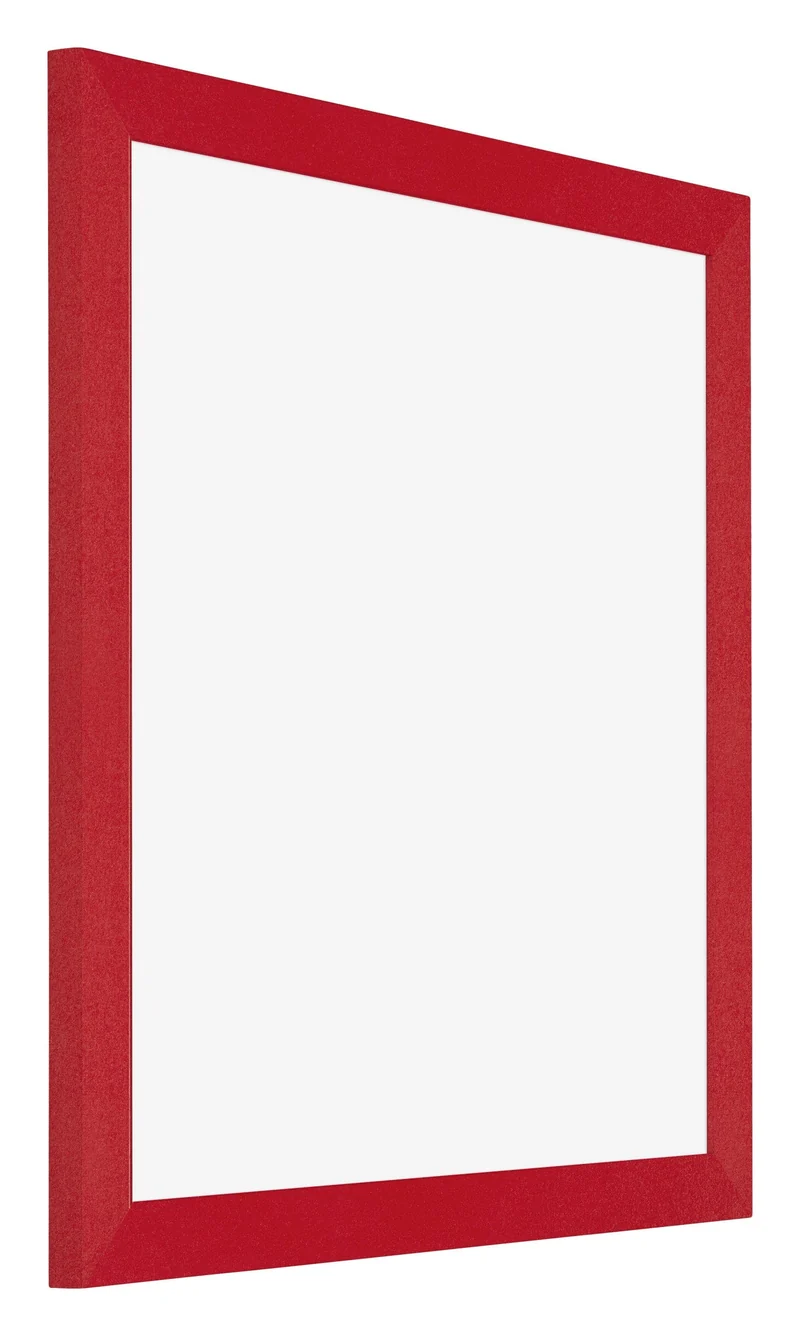 Bilderrahmen 45x45 cm - Rot - MDF - Mura