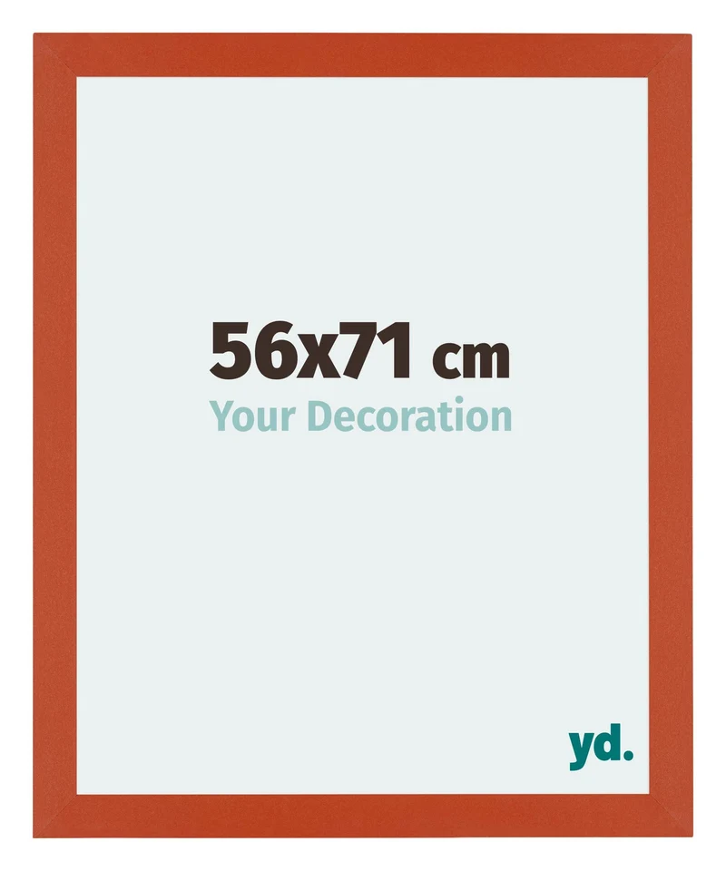 Bilderrahmen 56x71 cm - Orange - MDF - Mura
