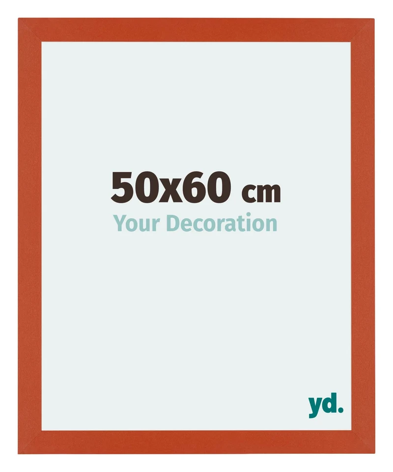 Bilderrahmen 50x60 cm - Orange - MDF - Mura