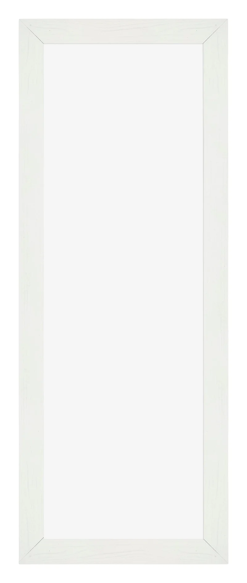 Bilderrahmen 20x60 cm - Weiss Gemasert - MDF - Mura