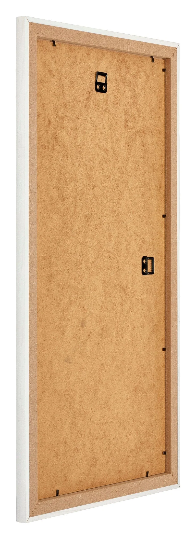 Bilderrahmen 20x40 cm - Weiss Gemasert - MDF - Mura