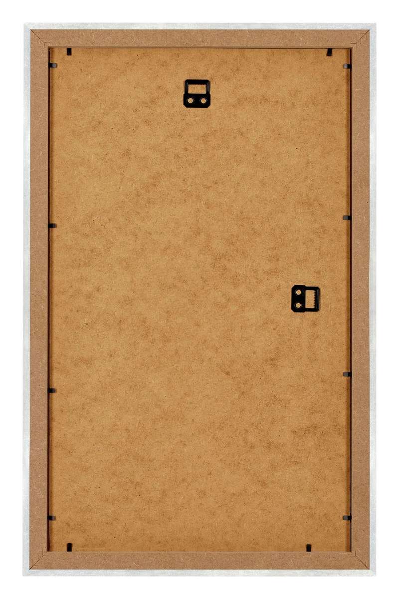 Bilderrahmen 30x50 cm - Silberglanz Vintage - MDF - Mura