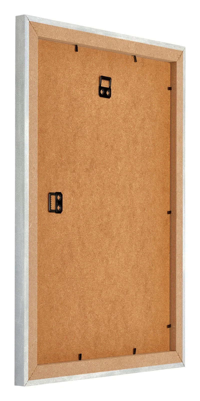Bilderrahmen 30x40 cm - Silberglanz Vintage - MDF - Mura