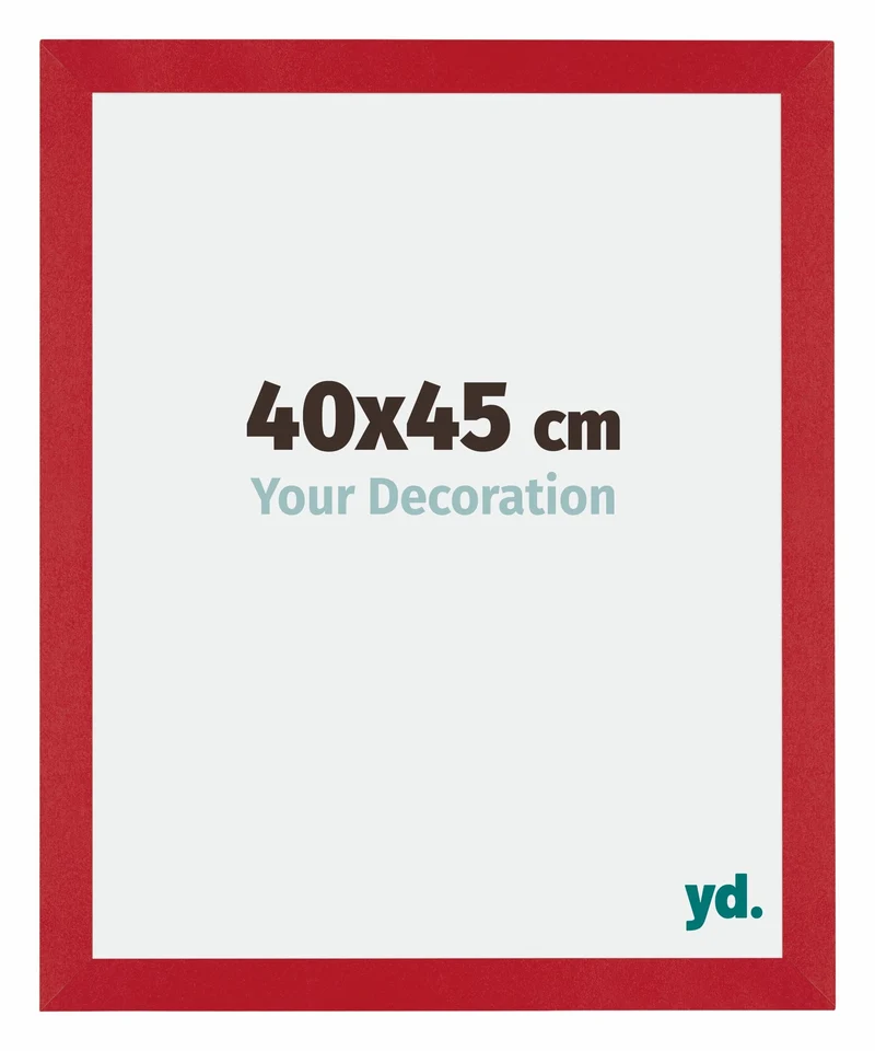 Bilderrahmen 40x45 cm - Rot - MDF - Mura